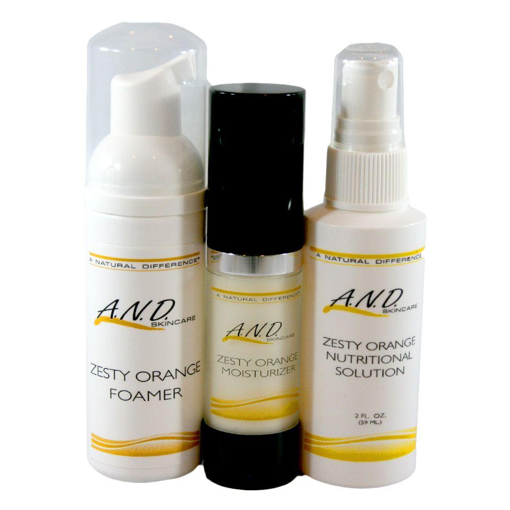 Zesty Orange Travel Trio