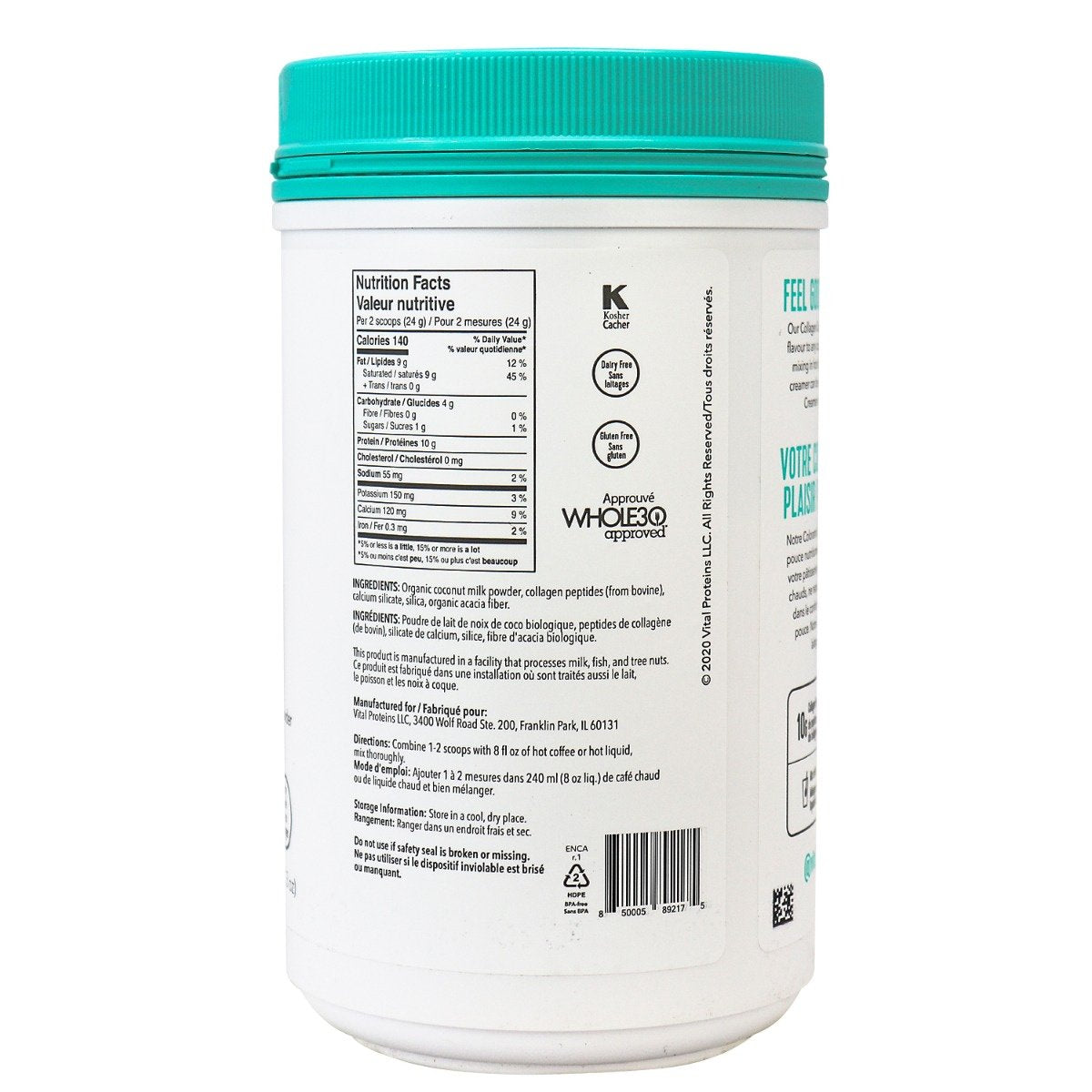 Vital Proteins Collagen Creamer