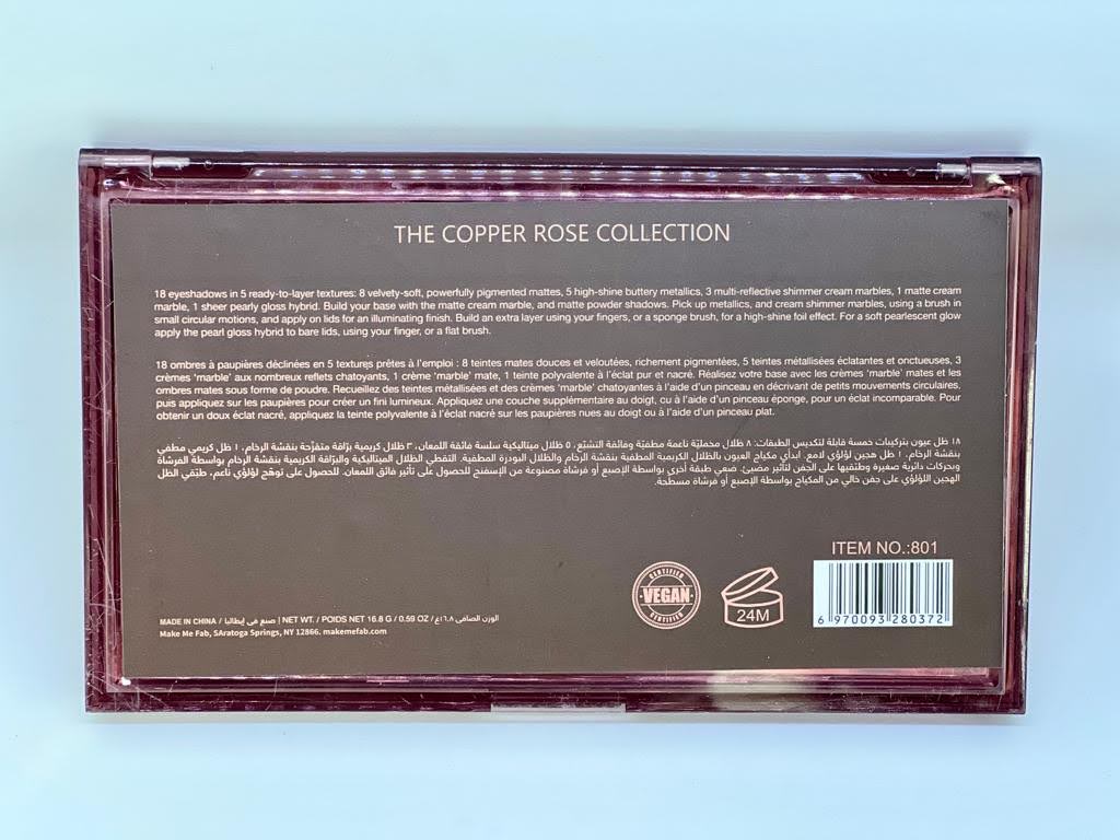 Copper Rose Palette Collection